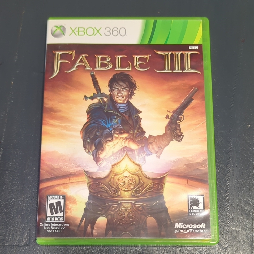 Fable III for 360 - Green Case